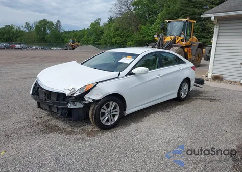 2014 Hyundai Sonata Gls from USA, damaged, VIN 5NPEB4AC5EH891476